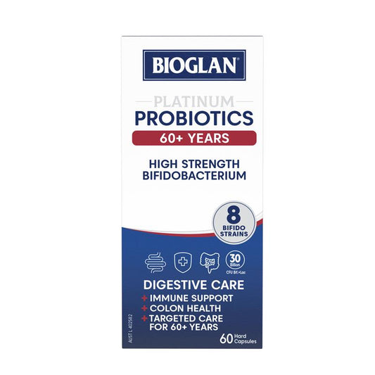 Bioglan Platinum Probiotics 30B CFU for 60+ Adults - 60 Capsules – view 2