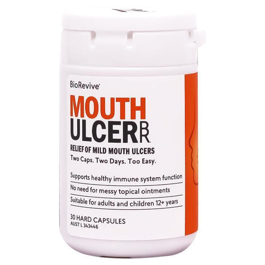 BioRevive MouthUlcer Relief - 30 Capsules for Soothing Comfort - Auzzi Store