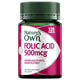 Nature's Own Folic Acid 500mcg - 120 Tablets for Healthy Pregnancy