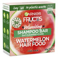 Garnier Fructis Watermelon Hair Food 2 In 1 Shampoo Bar 60g - Refreshing Clean for Voluminous Hair
