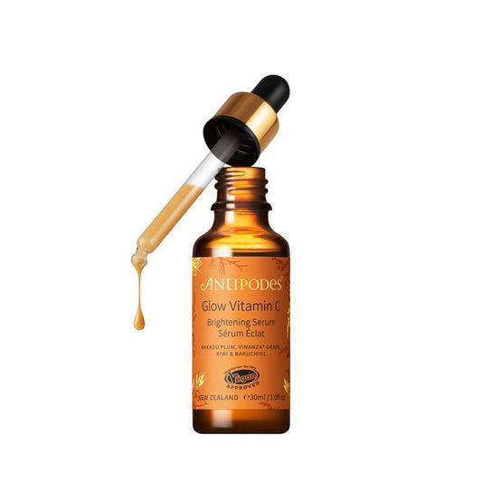 Antipodes Glow Ritual Vitamin C Serum with Hyaluronic Acid 30ml - Illuminate Your Skin