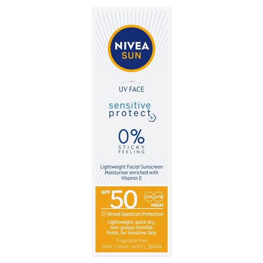 NIVEA Sun SPF 50 UV Face Sensitive - 50ml – view 2