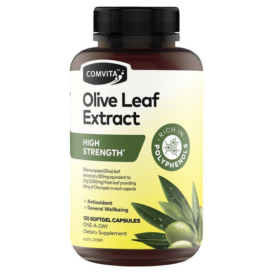 Comvita High Strength Olive Leaf Extract Capsules - 120