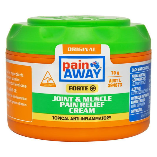 Pain Away Forte - Fast-Acting Joint & Muscle Pain Relief Cream 70g-Auzzi Store