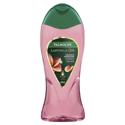 Palmolive Luminous Oils Natural Frangipani & Coconut Body Wash 400mL
