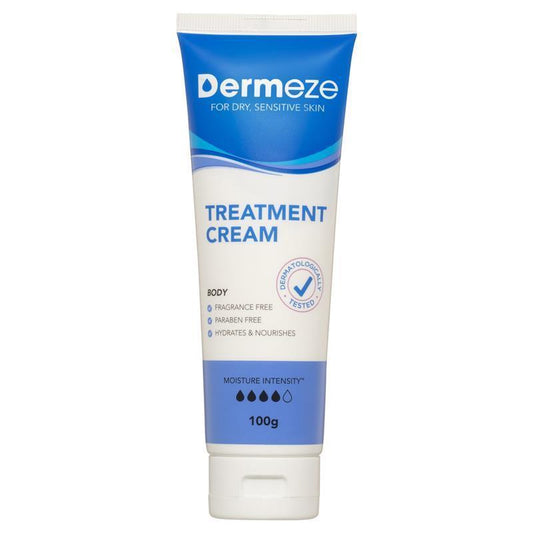 Dermeze Treatment Cream 100g - Intensive Moisturiser for Sensitive Skin - Auzzi Store