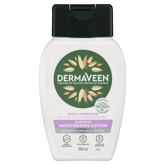 DermaVeen Intensive Extra Hydration Moisturising Lotion - 250mL