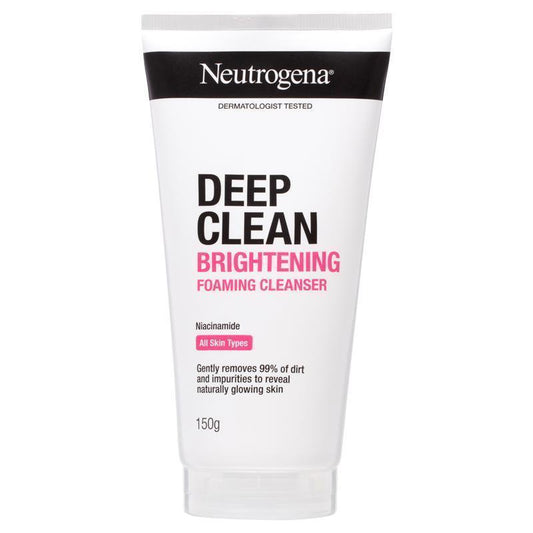 Neutrogena Deep Clean Brightening Foaming Cleanser 150g - Radiant Skin Revealed
