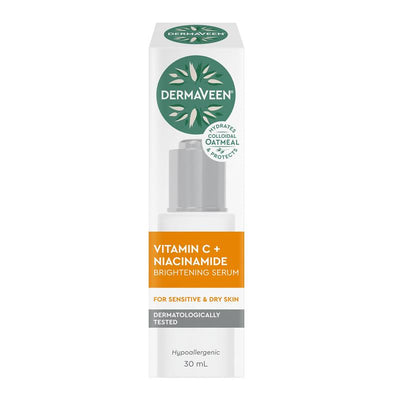 DermaVeen Vitamin C + Niacinamide Brightening Serum - 30ml