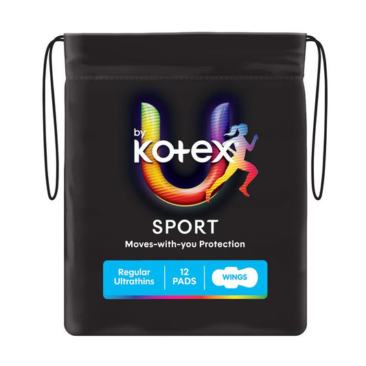 U by Kotex Sport Ultrathins Regular Wing Pads – 12-Pads – view 2 - Auzzistore