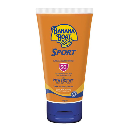 Banana Boat SPF 50+ Sport Sunscreen Lotion - 100g Tube-Auzzi Store