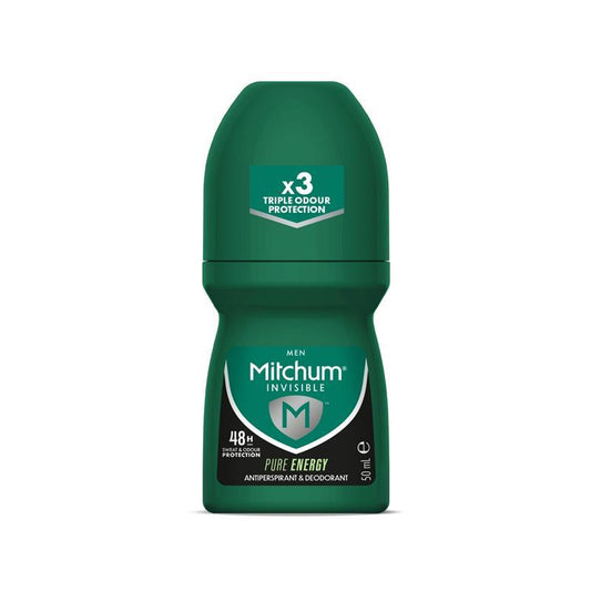 Mitchum Men’s 48-Hour Antiperspirant Deodorant Roll-On Pure Energy 50ml - Auzzistore