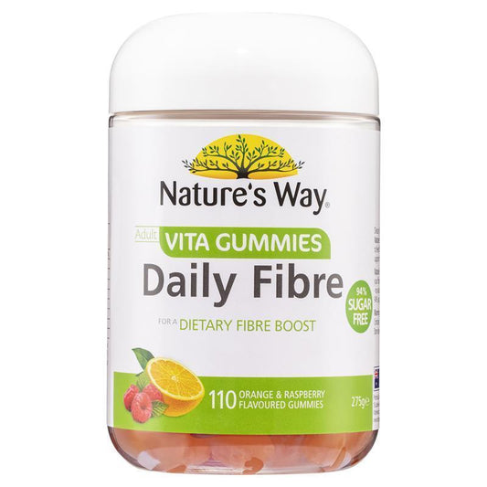 Nature's Way Adult Vita Gummies Fibre - 110 Gummies - Auzzi Store