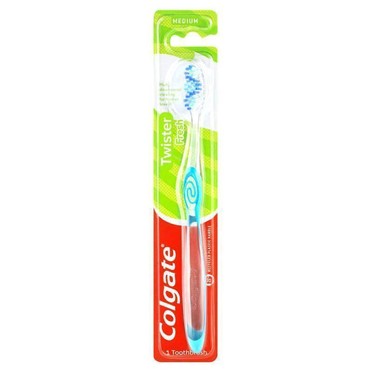 Colgate Twister Fresh Medium Toothbrush - Auzzi Store