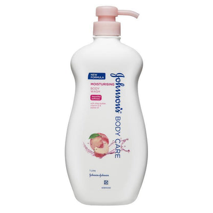 Johnson's Soap-Free Moisturising Body Wash with Shea Butter & Vit E - 1L