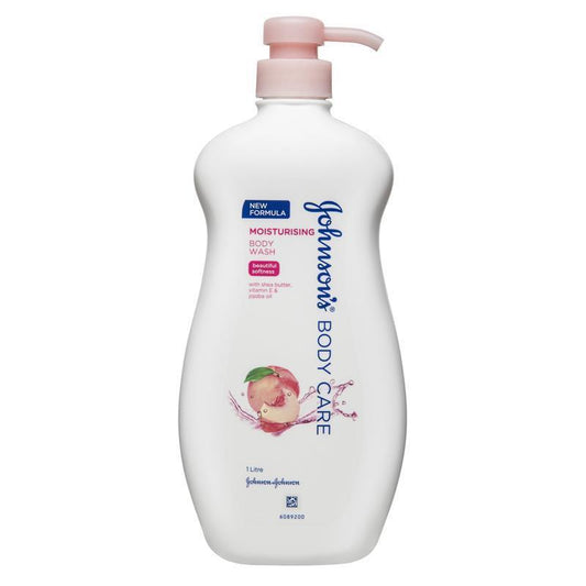 Johnson's Soap-Free Moisturising Body Wash with Shea Butter & Vit E - 1L