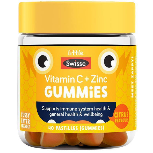 Little Swisse Vitamin C + Zinc Gummies 40 Pack-Auzzi Store