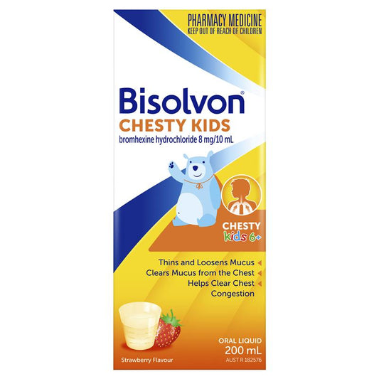 Bisolvon Chesty Kids Strawberry 200ml – view 2