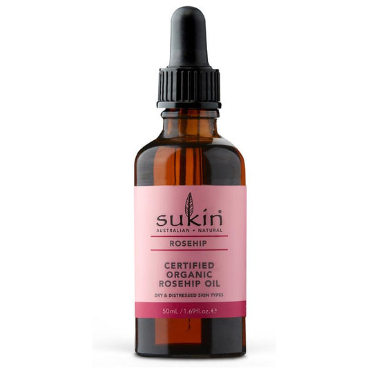 Sukin Certified Organic Rosehip Oil 50ml-Auzzi Store
