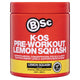 BSc K-OS Pre-Workout Lemon Squash 300g - Maximize Your Workout Intensity – view 2
