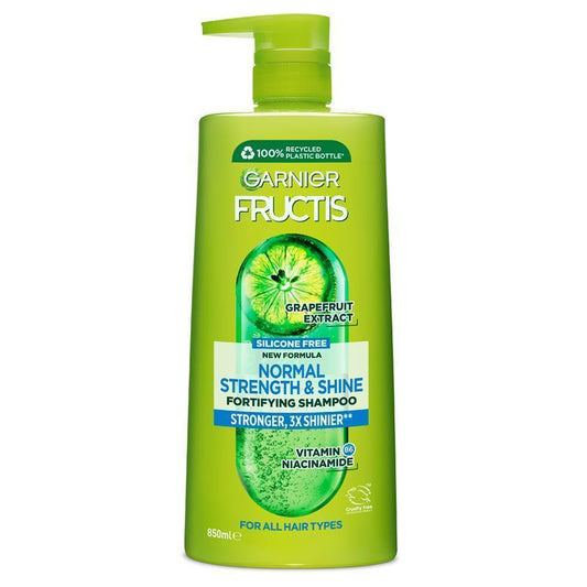 Garnier Fructis Normal Shampoo 850ml - Cleanse and Strengthen - Auzzi Store