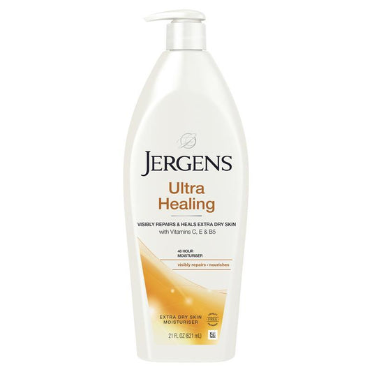Jergens Ultra Healing Moisturiser 621ml - For Extra Dry Skin - Auzzistore