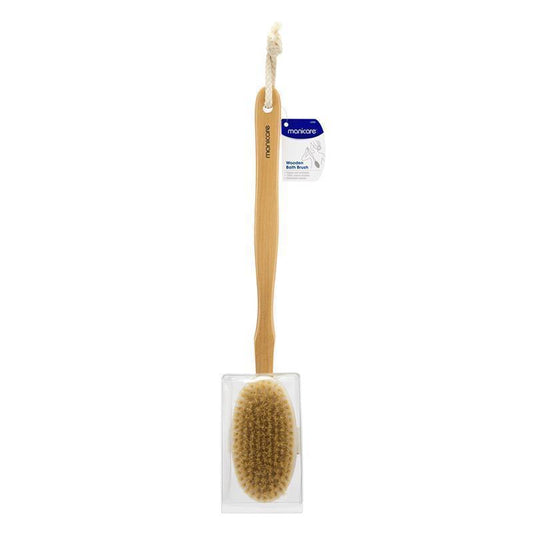 Manicare Wooden Bath Brush with Natural Bristles - 1 Pack-Auzzi Store