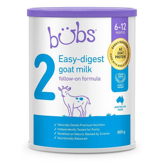 Bubs Goat Follow On Formula Stage 2 - 800g-Auzzi Store