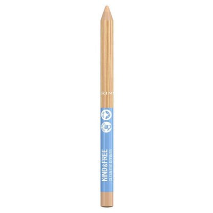 Rimmel London Kind & Free Clean Eyeliner #05 Creamy White - High Impact Eye Definition