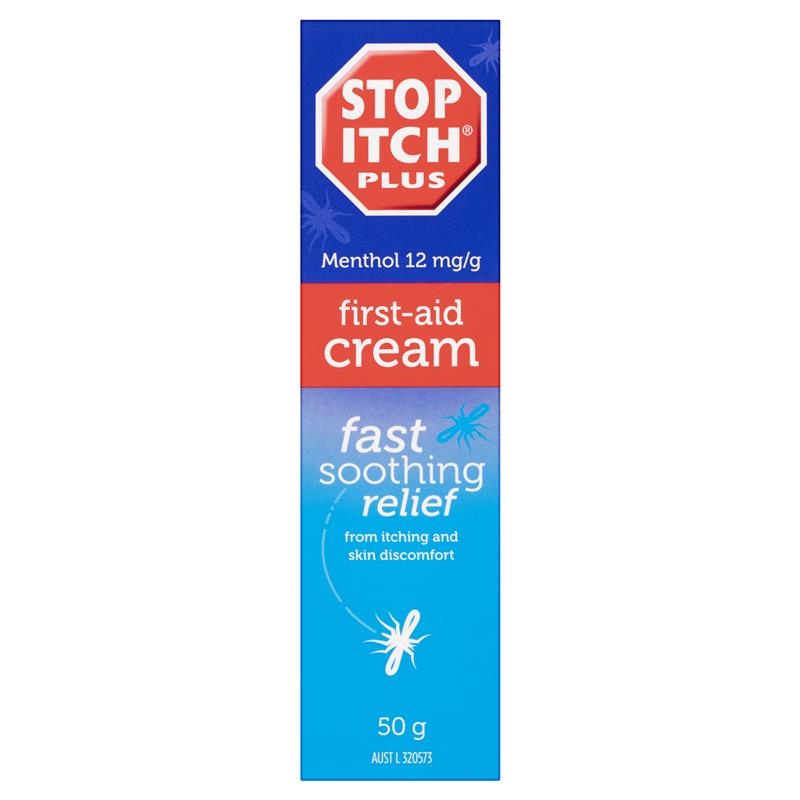 Stop Itch Plus First Aid Cream 50g - Instant Itch Relief-Auzzi Store