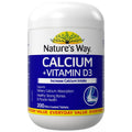 Nature's Way Calcium + Vitamin D3 200 Tablets - Essential Support for Strong Bones