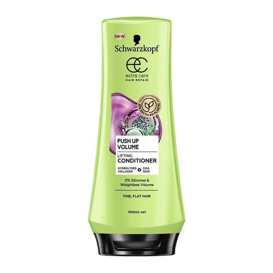 Schwarzkopf Extra Care Push Up Volume Conditioner 400ml - Weightless Volume