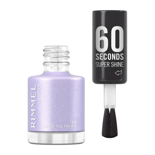 Rimmel 60 Seconds Nail Polish 153 Under The Palms – view 2 - Auzzistore