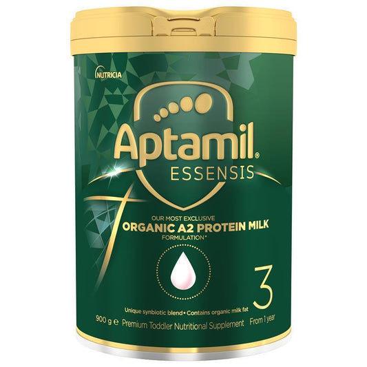 Aptamil Essensis Organic A2 Protein Milk 3 - 900g Premium Toddler Nutritional Supplement