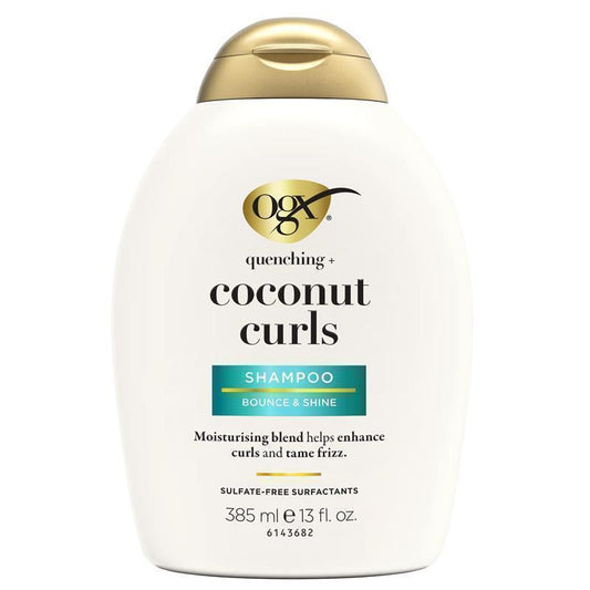 OGX Quenching + Coconut Curls Shampoo for Curly Hair - 385mL - Auzzi Store