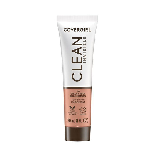 Covergirl Clean Invisible Foundation #150 Creamy Beige