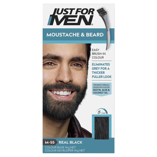 Just for Men Beard Colour - Real Black - 28g-Auzzi Store