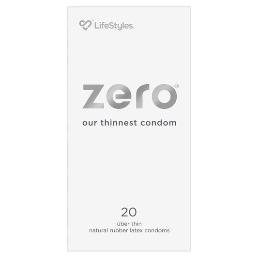 LifeStyles Zero Condoms 20 Pack - Ultra-Thin Protection - Auzzi Store