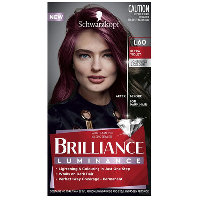 Schwarzkopf Brilliance L60 Ultra Violet - Permanent Hair Color 60ml