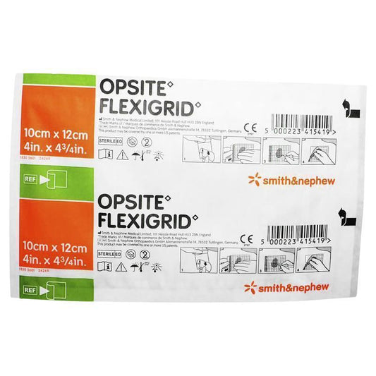 Opsite Flexigrid 10cm x 12cm Waterproof Film Dressing-Auzzi Store
