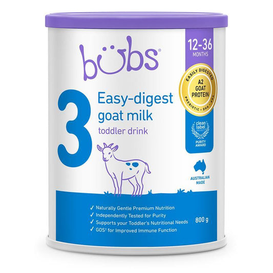 Bubs Goat Toddler Formula Stage 3 - 800g-Auzzi Store