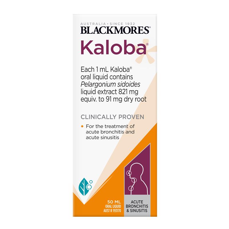 Blackmores Kaloba 50ml - Natural Relief for Bronchitis & Sinusitis-Auzzi Store