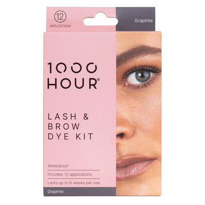 1000 Hour Eyelash and Brow Dye Kit - Graphite