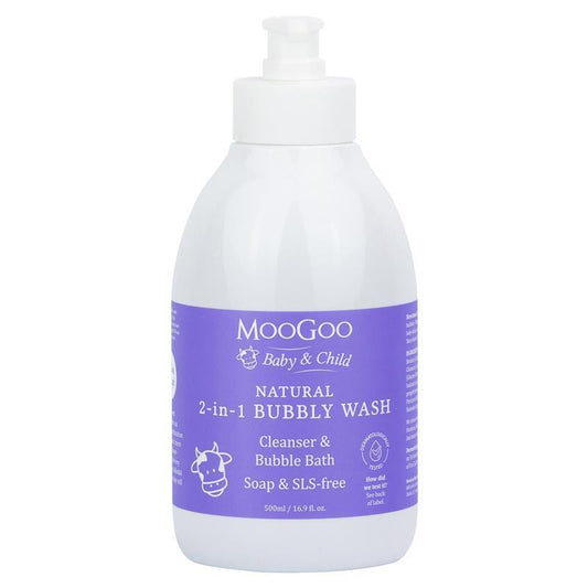 MooGoo Baby And Child 2 In 1 Bubbly Wash - 500ml