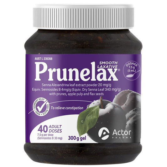 Prunelax Smooth Laxative 300g - Natural Relief for Constipation-Auzzi Store