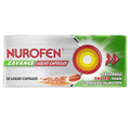 Nurofen Zavance Fast Pain Relief Liquid Capsules 200mg - 20 Pack