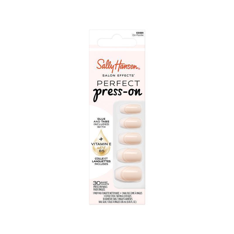 Sally Hansen Salon Effects Perfect Press-On On Pointe 30 Pieces