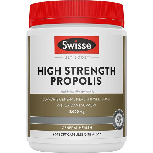 Swisse Propolis 2000mg 300 Capsules - High Strength Antioxidant Support-Auzzi Store