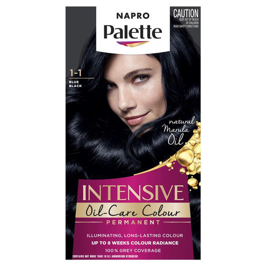 Napro Palette 1-1 Blue Black - Luxurious Permanent Hair Colour-Auzzi Store