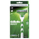 Gillette Mach3 Sensitive Razor 1-Pack, Extra Lubricating Strip, Ergonomic Handle - Auzzistore
